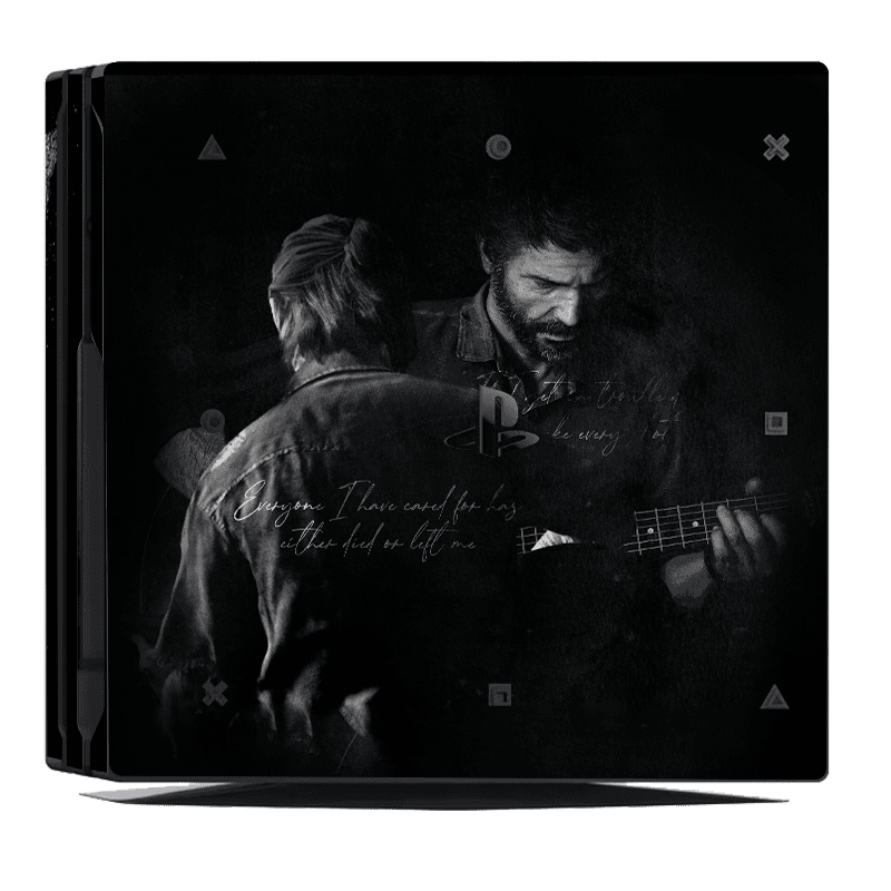 The last of Us 2 PS4 Pro Bundle Skin