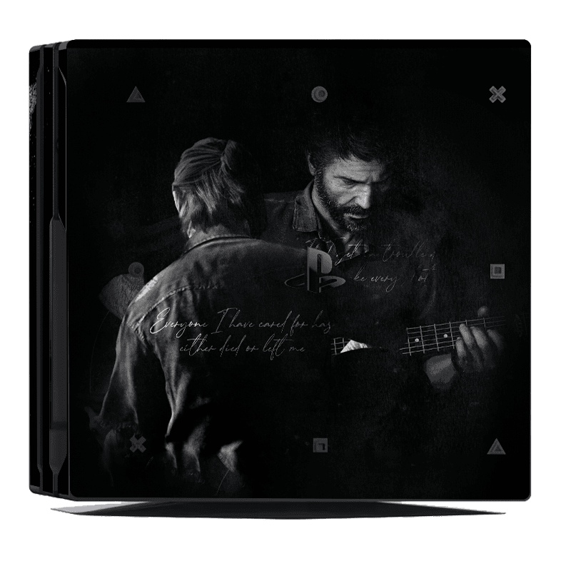The las of Us II Skin Playstation 4 Pro