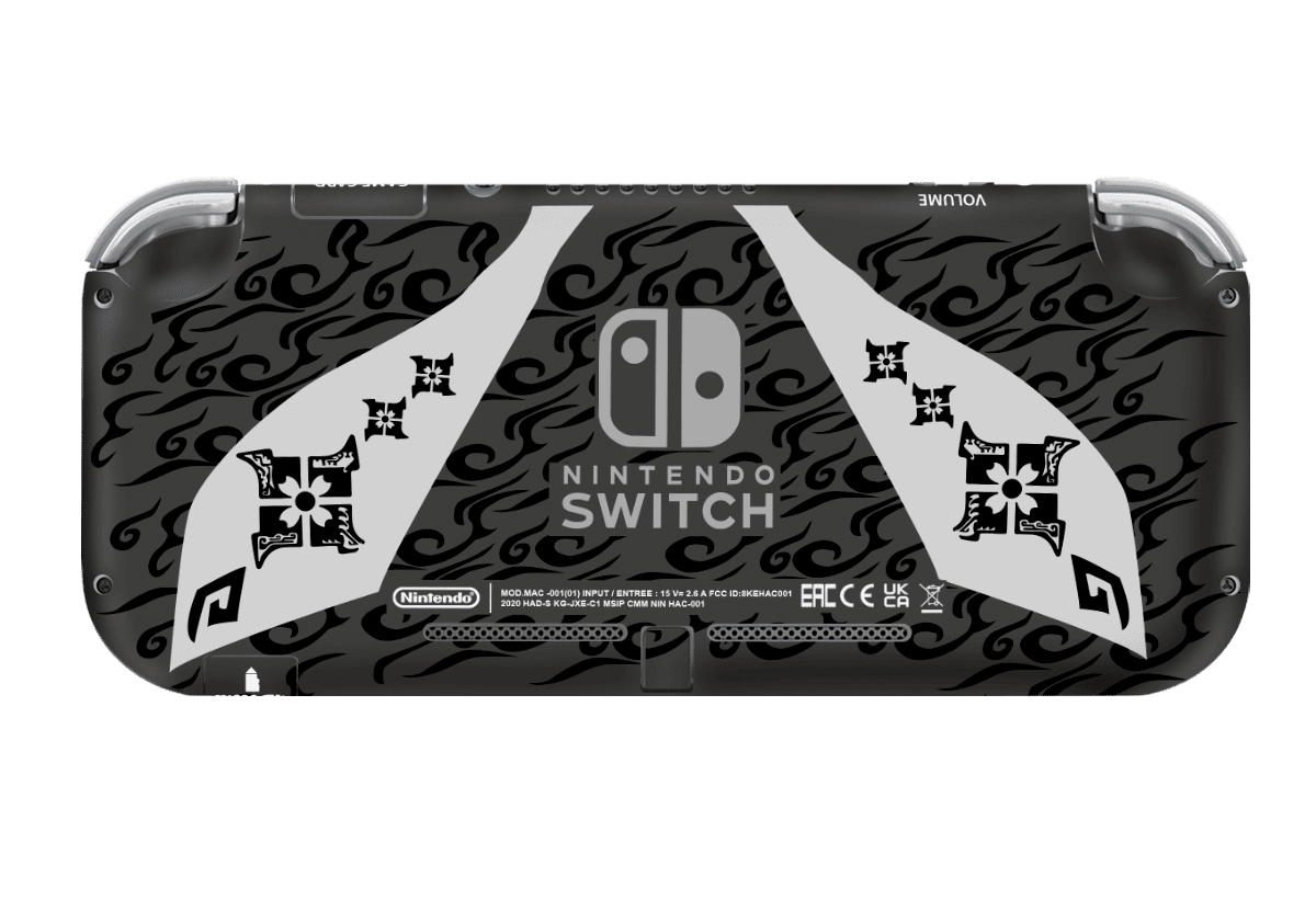 Monster Hunter Skin Nintendo Switch Lite Xonebrand