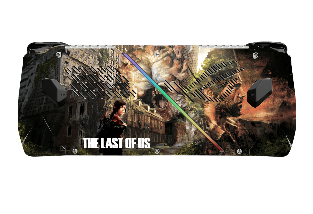 The last of Us 1 Asus Rog Ally Handheld Gaming Computer Skin