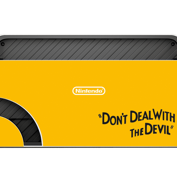 Chuphead Skin Nintendo Switch OLED (2021) Xonebrand