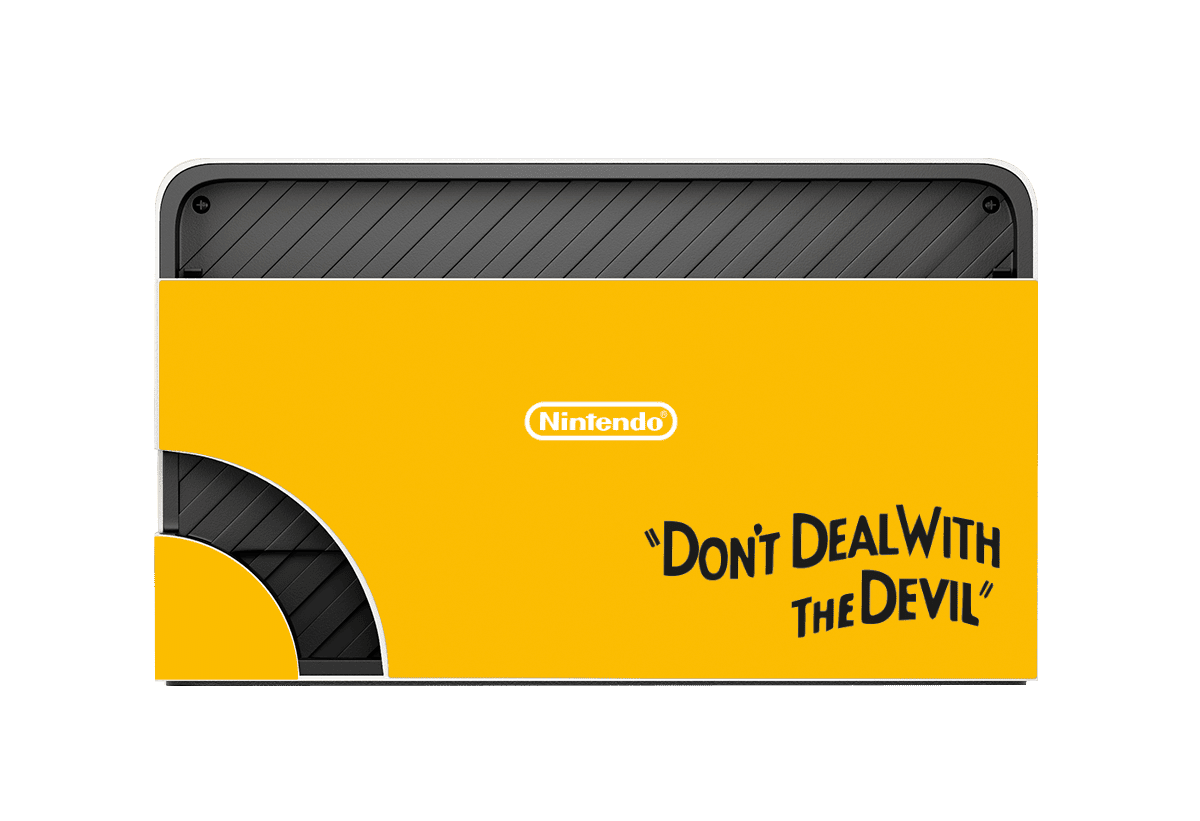 Chuphead Skin Nintendo Switch OLED (2021) Xonebrand