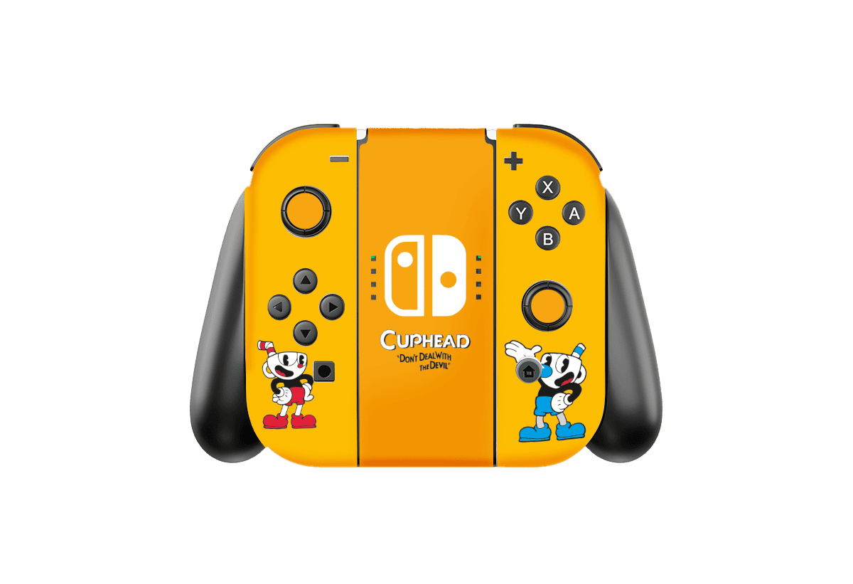 Chuphead Skin Nintendo Switch OLED (2021) Xonebrand