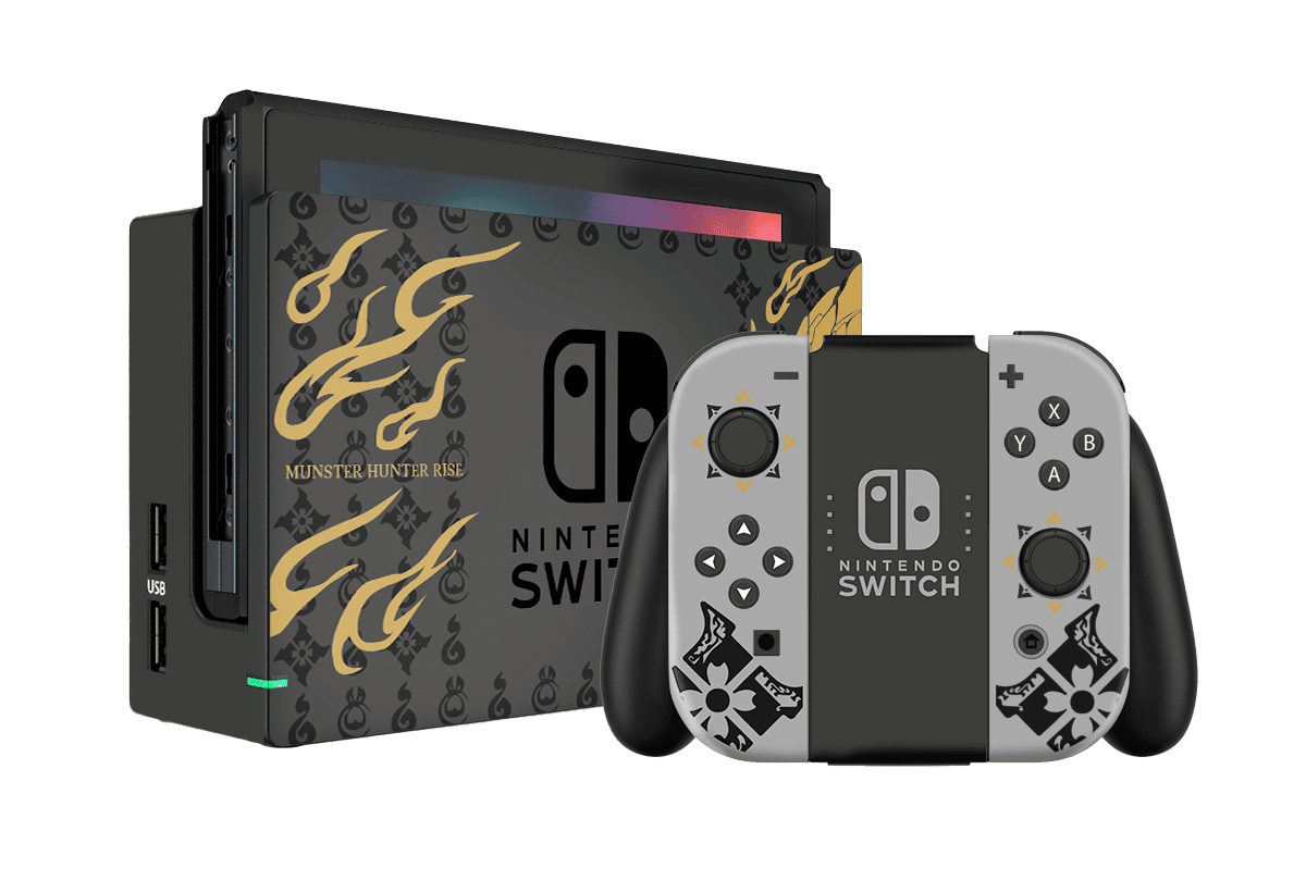 Monster Hunter Skin Nintendo Switch (2017) Xonebrand