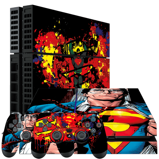 Superman Skin Playstation 4 Fat