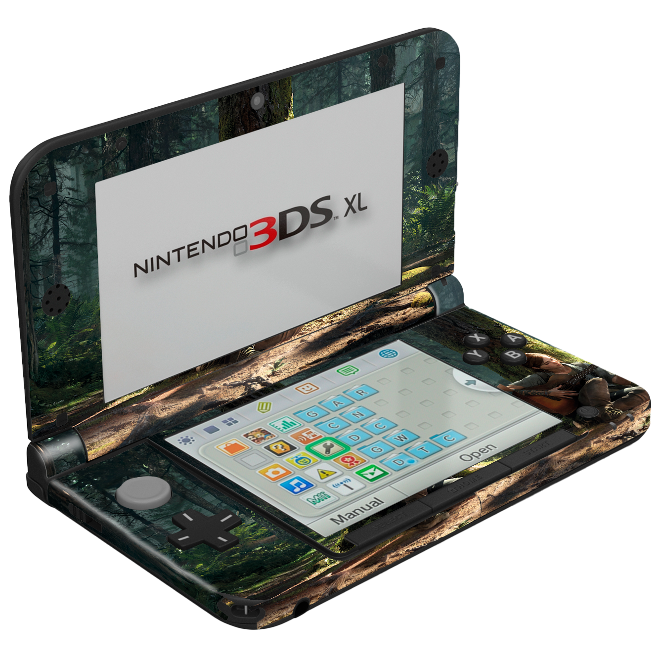 The last of Us Skin Nintendo 3Ds XL (2012) Xonebrand