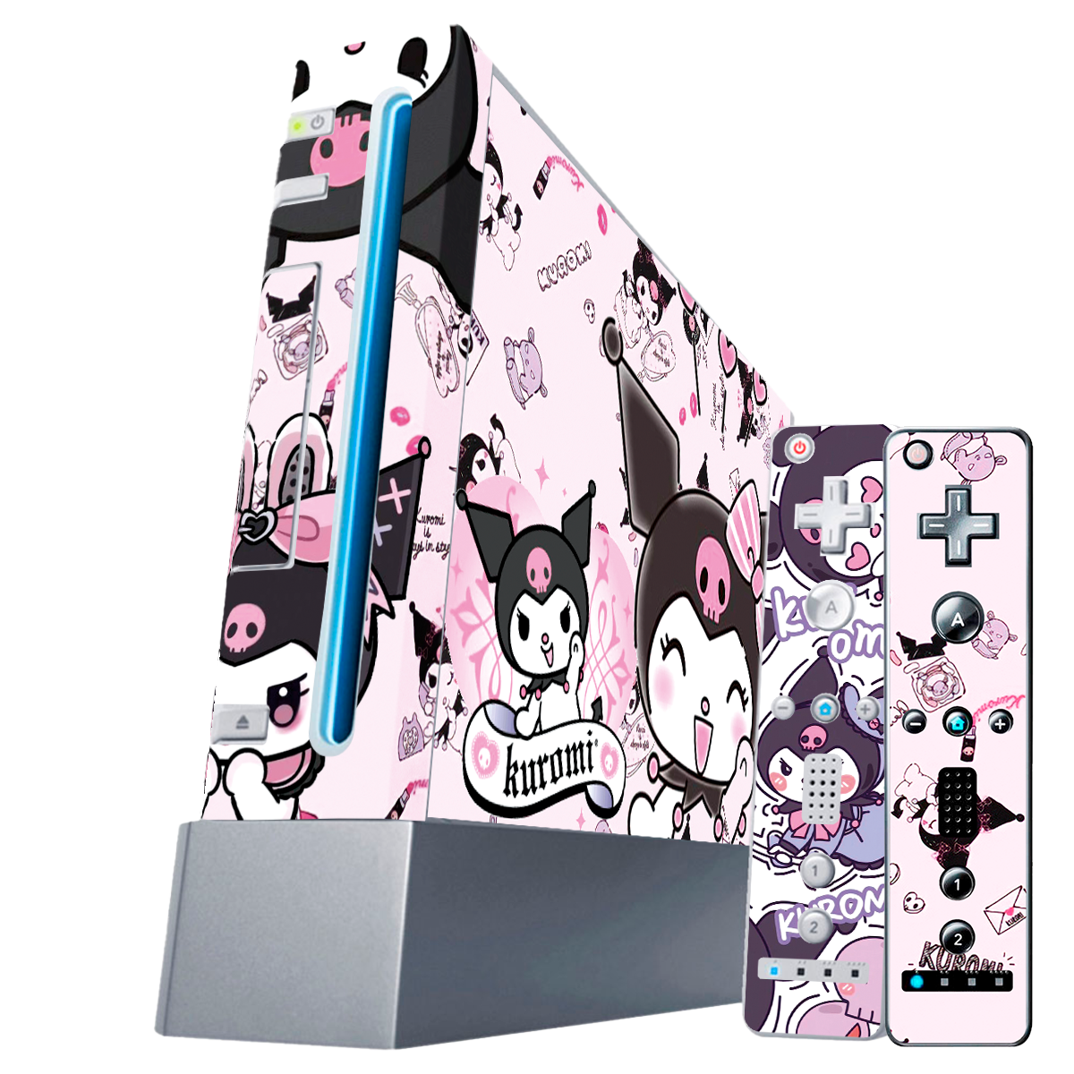 Kuromi Nintendo Wii Skin