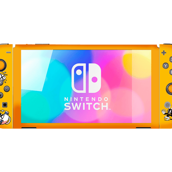 Chuphead Skin Nintendo Switch OLED (2021) Xonebrand