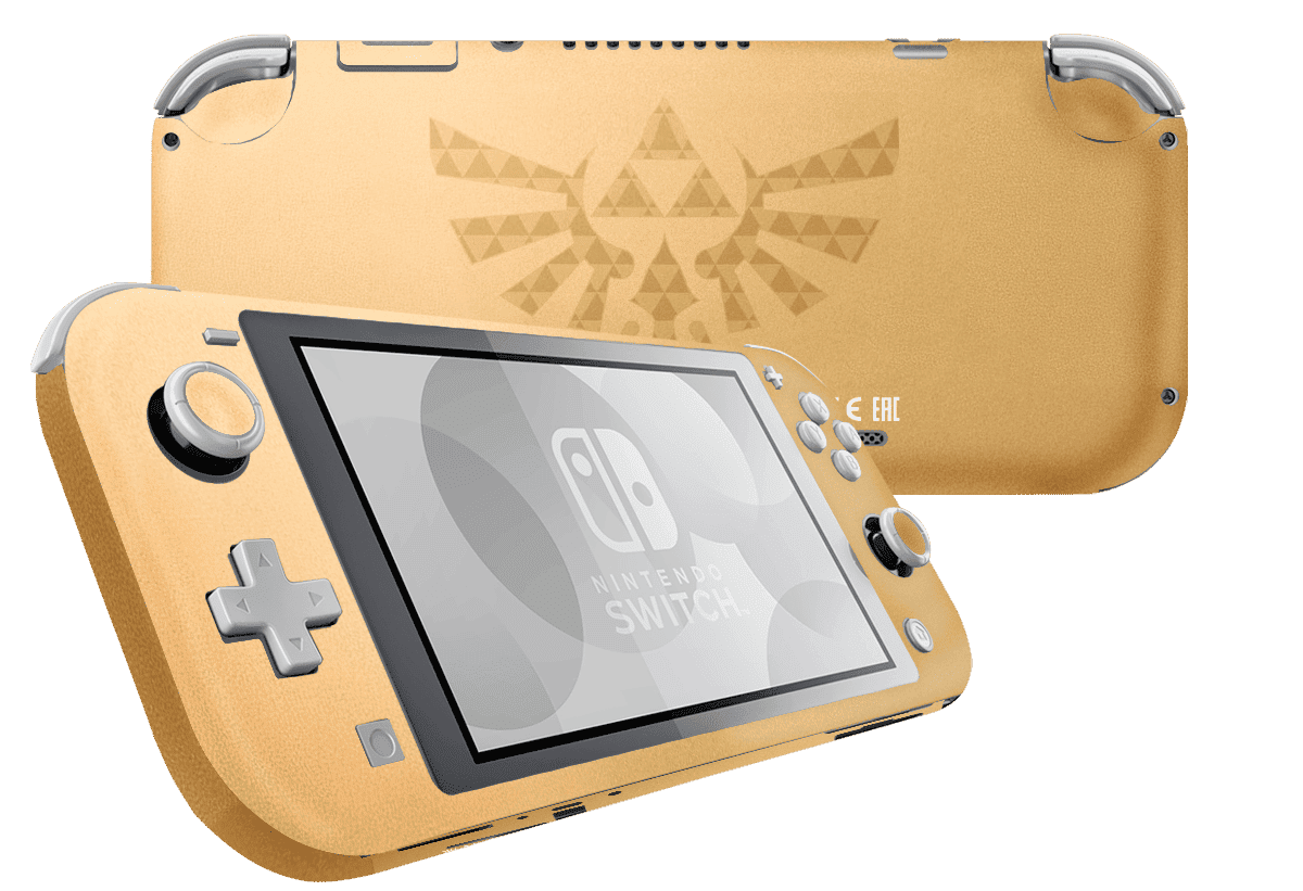 Edición Zelda Hyrule Skin Nintendo Switch Lite