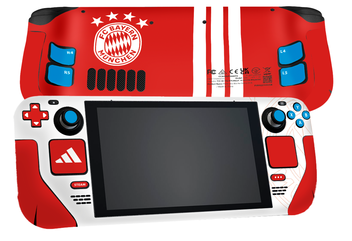 FC Bayern Munchen Steam Deck Skin Xonebrand