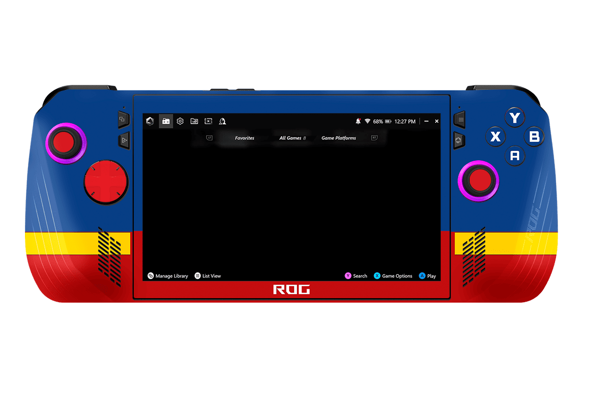 Superman Skin Asus Rog Ally X Xonebrand