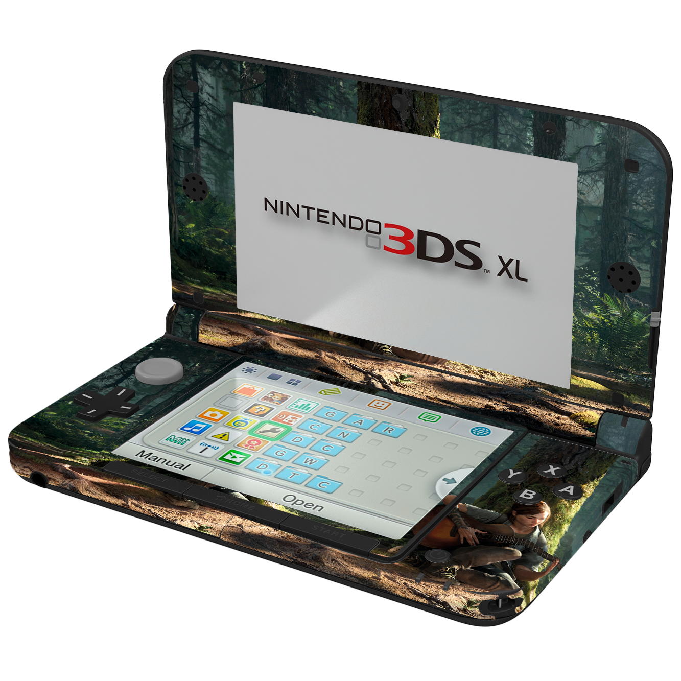 The last of Us Skin Nintendo 3Ds XL (2012) Xonebrand