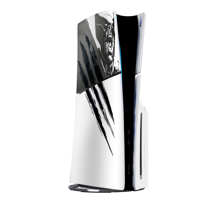 Wolverine Gris Skin Playstation 5 Slim Xonebrand