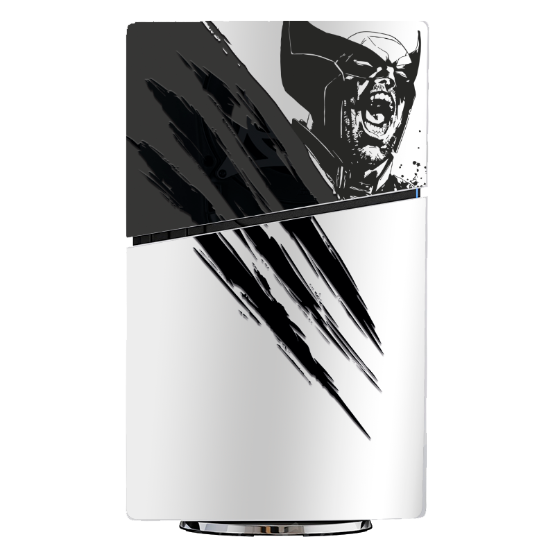 Wolverine Gris Skin Playstation 5 Slim Xonebrand
