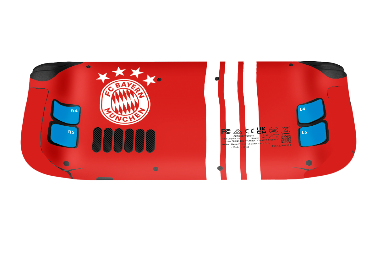 FC Bayern Munchen Steam Deck Skin Xonebrand