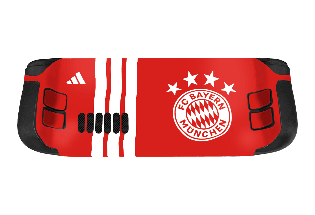 Bayern Munchen Steam Deck Handheld Gaming Computer Skin