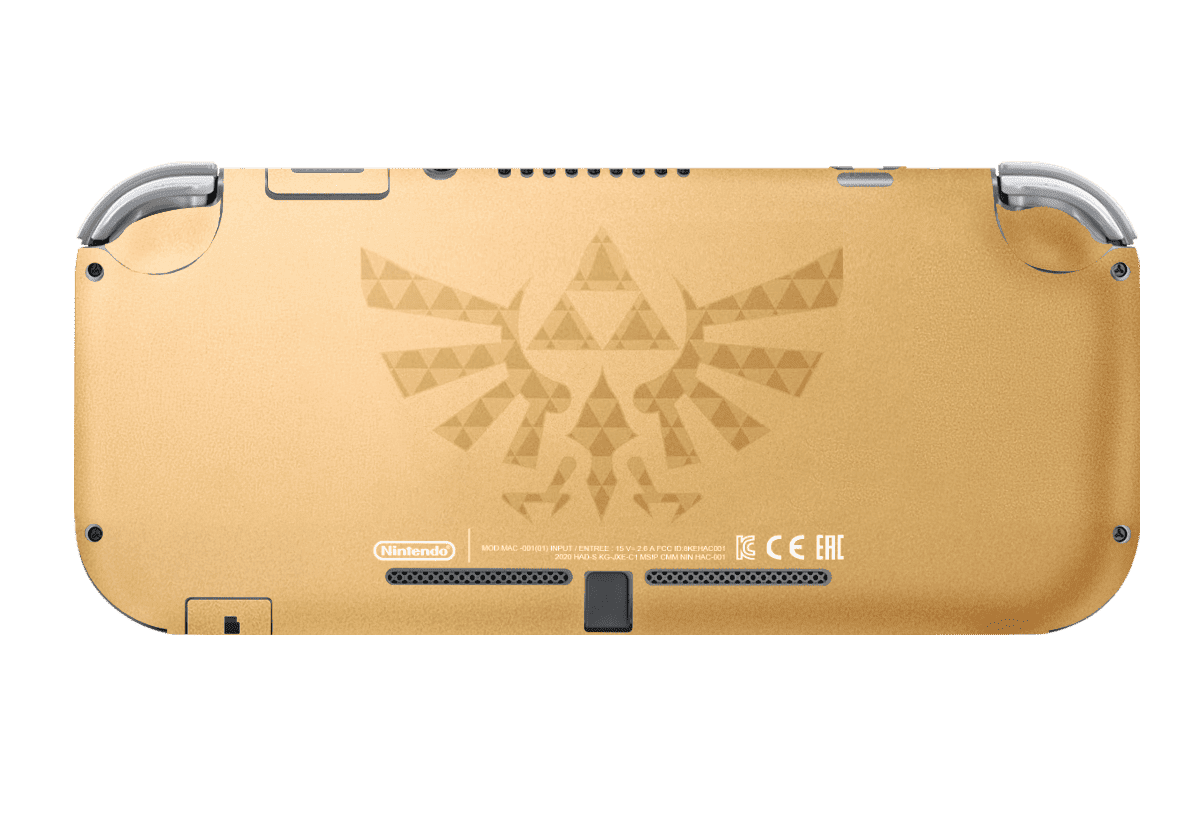 Edición Zelda Hyrule Skin Nintendo Switch Lite