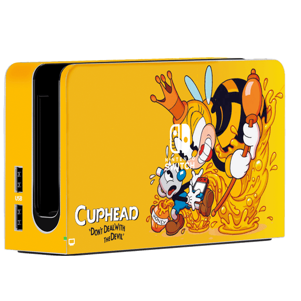 Chuphead Skin Nintendo Switch OLED (2021) Xonebrand