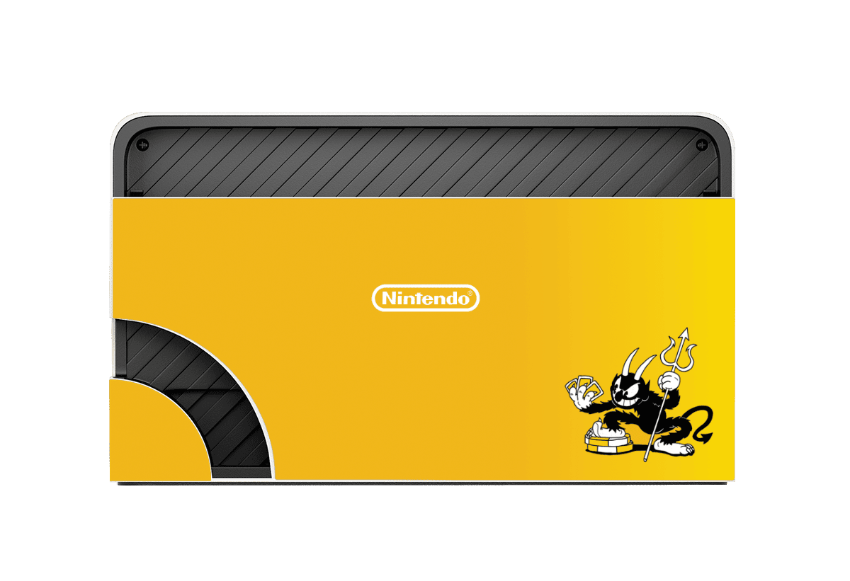 Chuphead Skin Nintendo Switch OLED (2021) Xonebrand