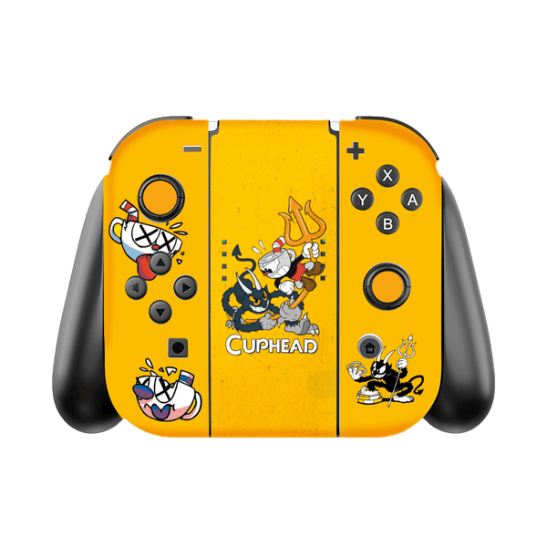 Chuphead Skin Nintendo Switch OLED (2021) Xonebrand