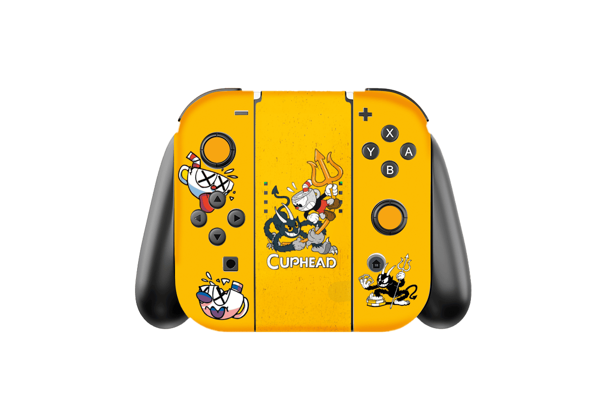 Chuphead Skin Nintendo Switch OLED (2021) Xonebrand