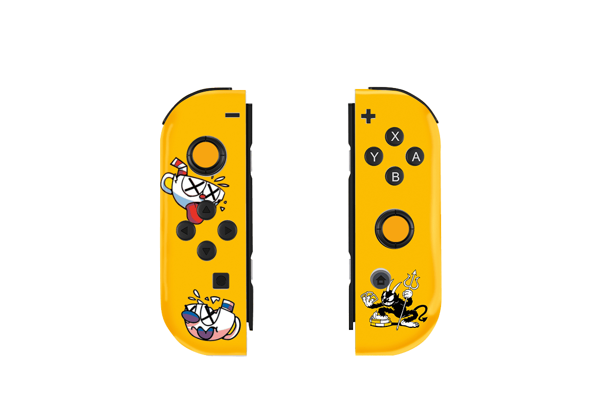 Chuphead Skin Nintendo Switch OLED (2021) Xonebrand