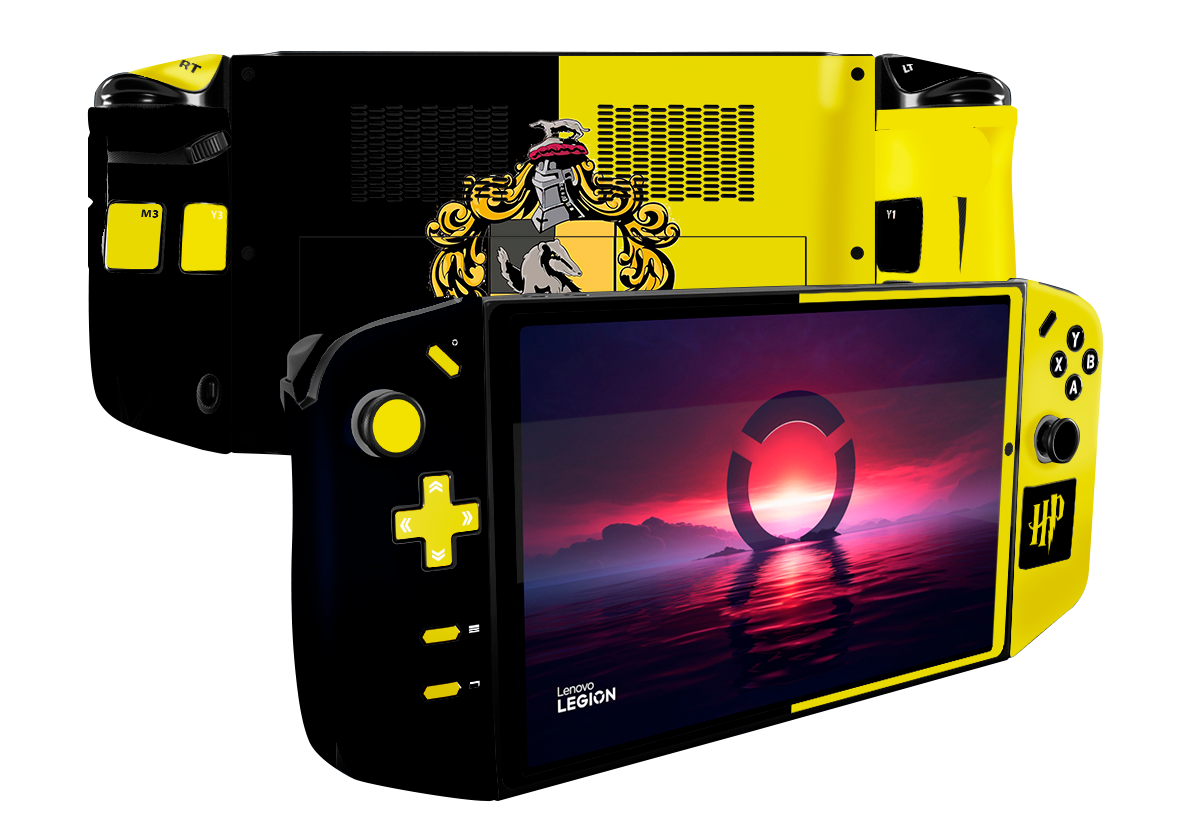 Harry Potter Hufflepuff Skin Lenovo Legion Go Xonebrand
