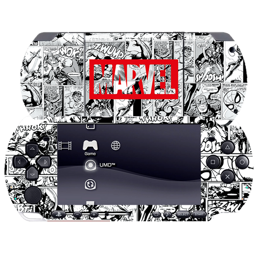 Marvel PSP portátil para juegos Bundle Skin