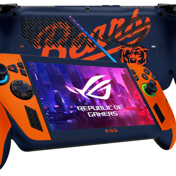 Chicago Bears ROG Xbox Ally Skin Xonebrand