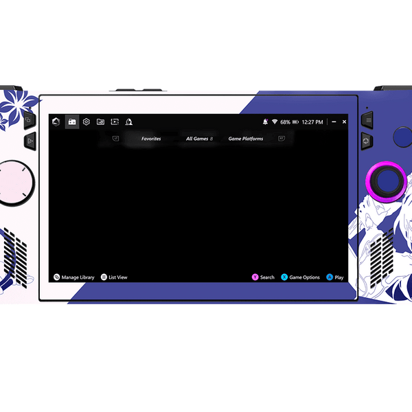 Galaxy Ranger Acheron Skin Asus Rog Ally X Xonebrand