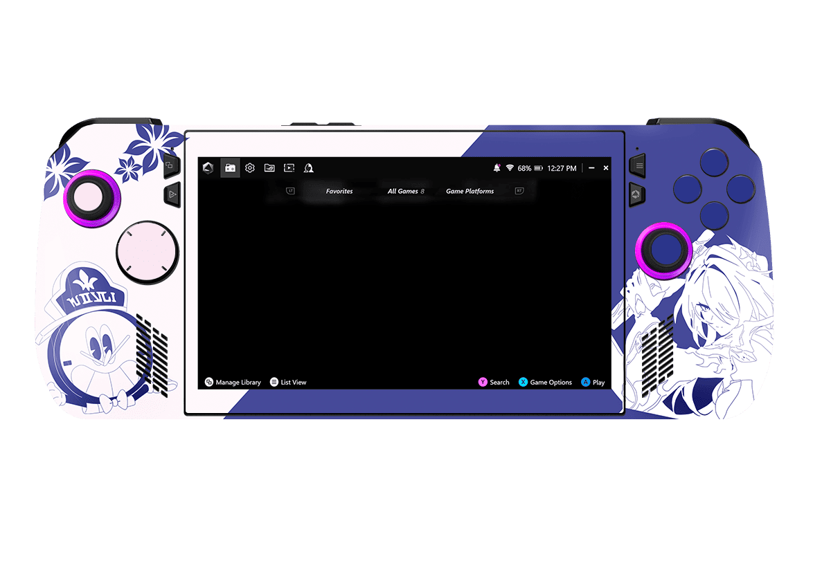 Galaxy Ranger Acheron Skin Asus Rog Ally X Xonebrand
