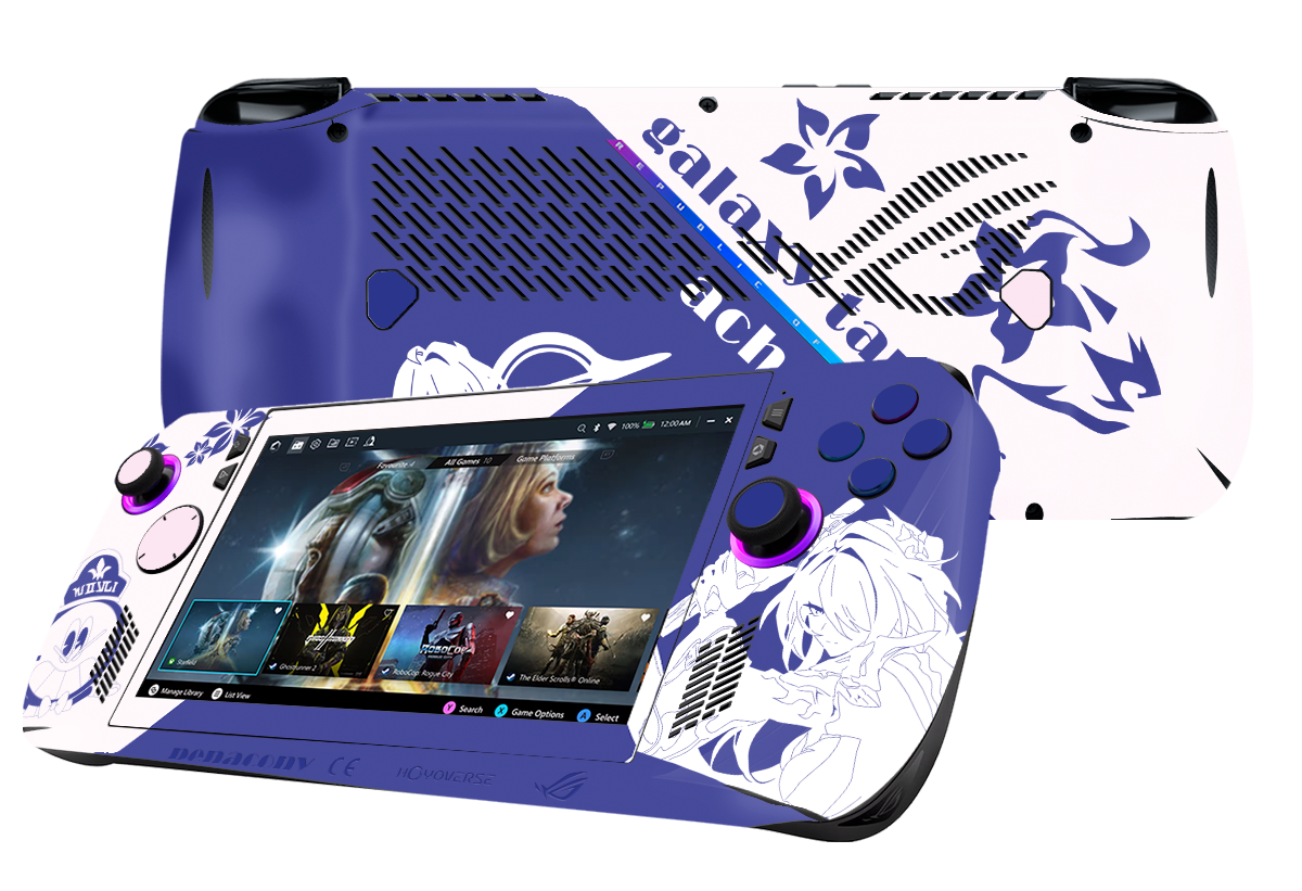 Galaxy Ranger Acheron Skin Asus Rog Ally X Xonebrand