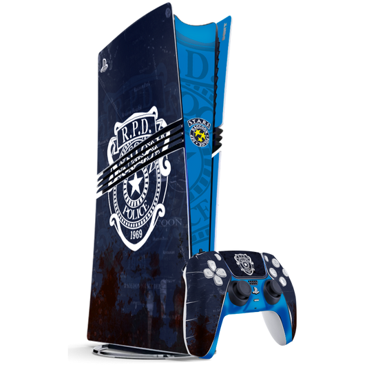 Umbrella Raccoon RPD Skin Playstation 5 Pro Xonebrand