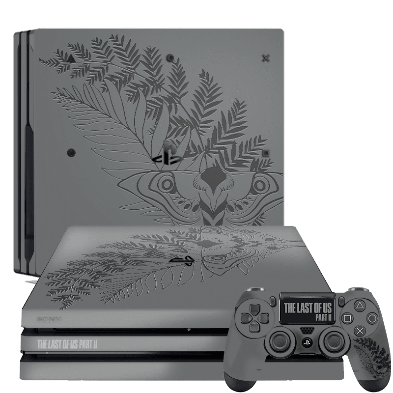 Edición The las of Us II Skin Playstation 4 Pro Xonebrand