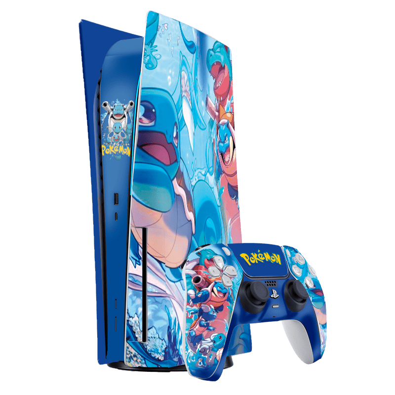 Pokemon Squirtle PS5 Bundle Skin