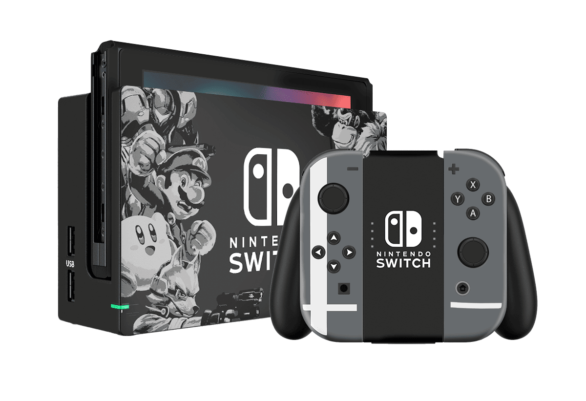 Mario Smash Skin Nintendo Switch (2017) Xonebrand