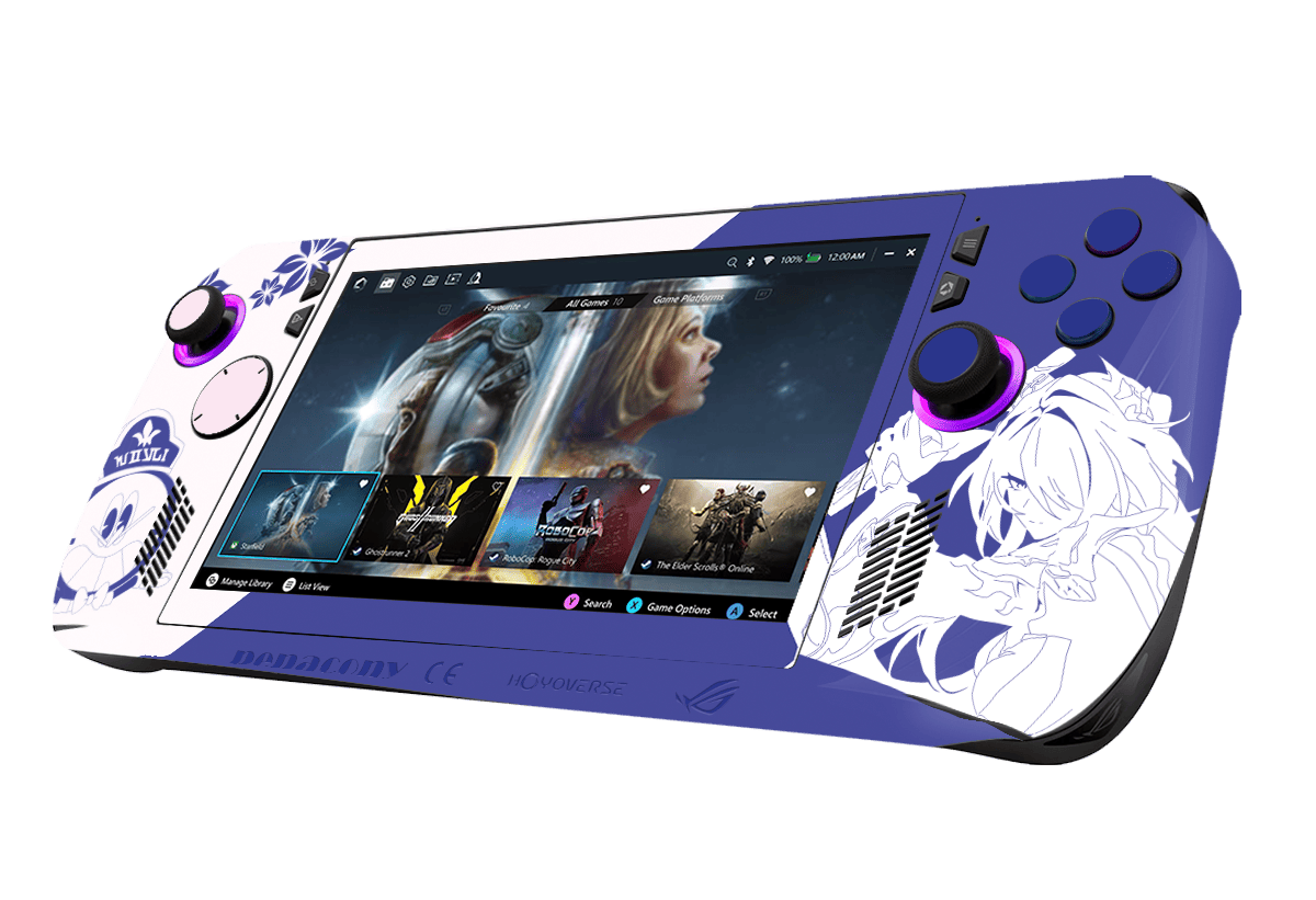 Galaxy Ranger Acheron Skin Asus Rog Ally X Xonebrand