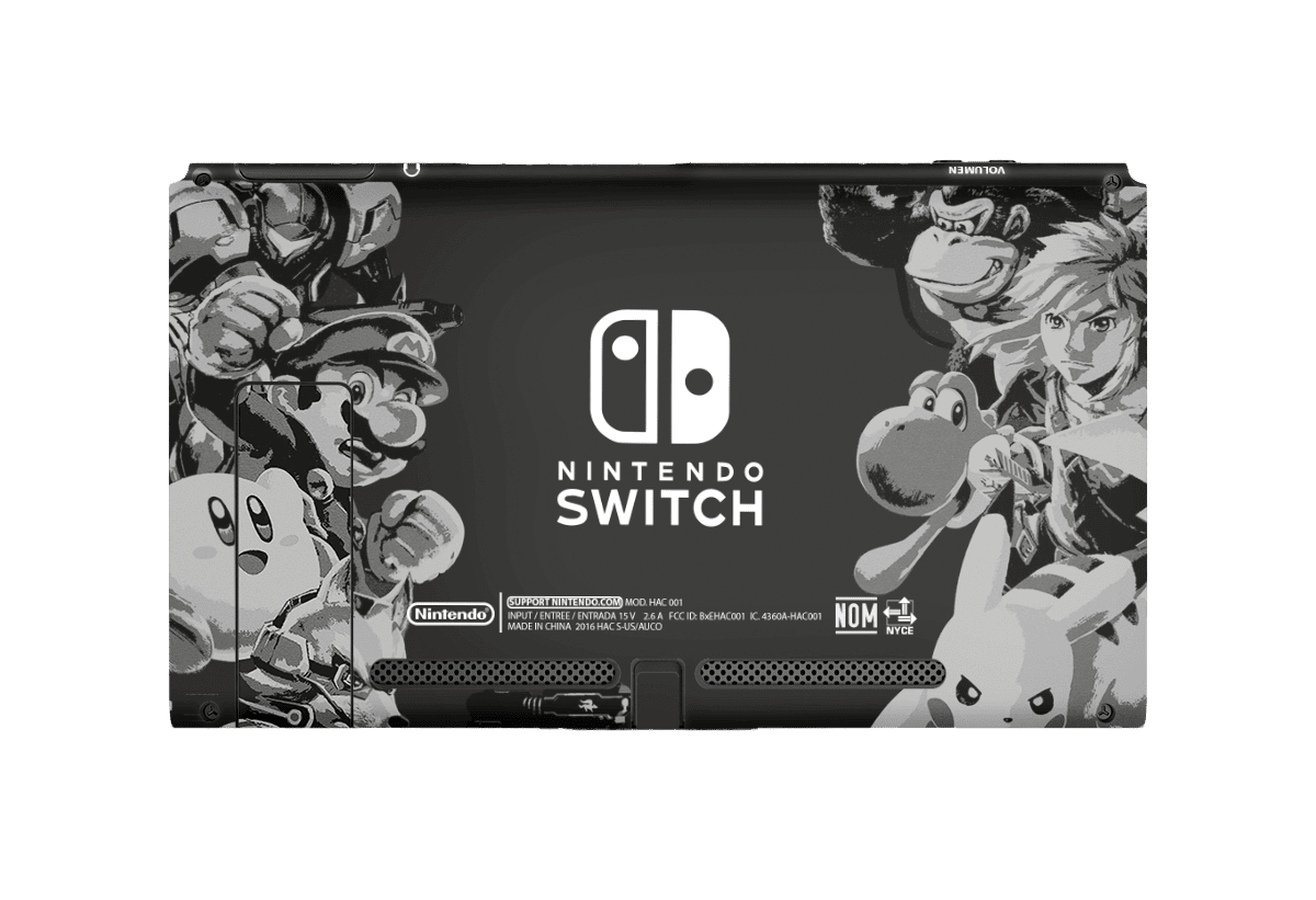 Mario Smash Skin Nintendo Switch (2017) Xonebrand