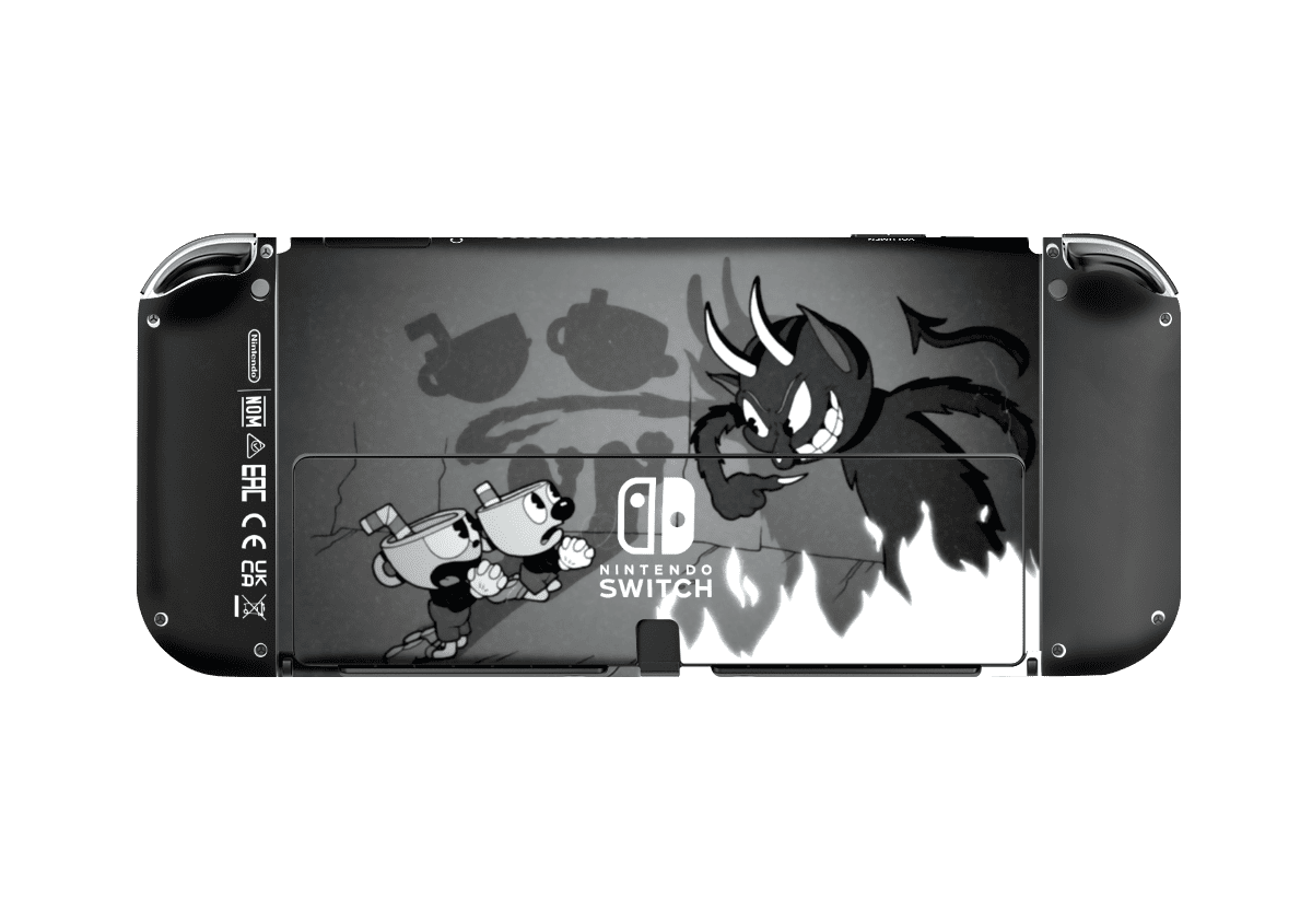Chuphead Evil Skin Nintendo Switch OLED (2021) Xonebrand