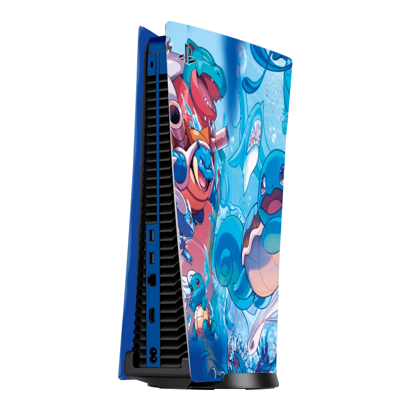 Pokemon Squirtle Skin Playstation 5 Fat