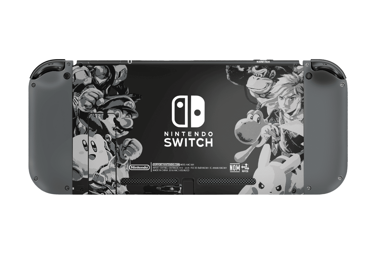 Mario Smash Skin Nintendo Switch (2017) Xonebrand