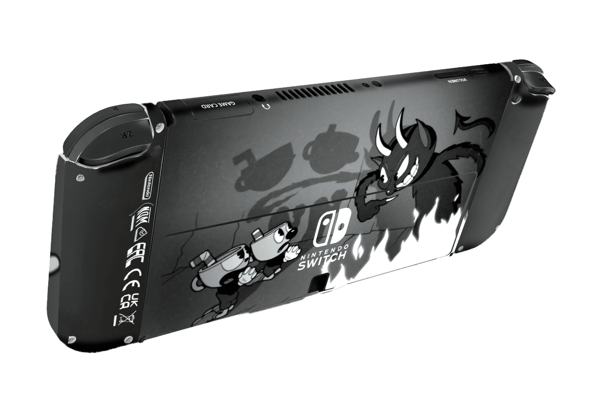 Chuphead Evil Skin Nintendo Switch OLED (2021) Xonebrand