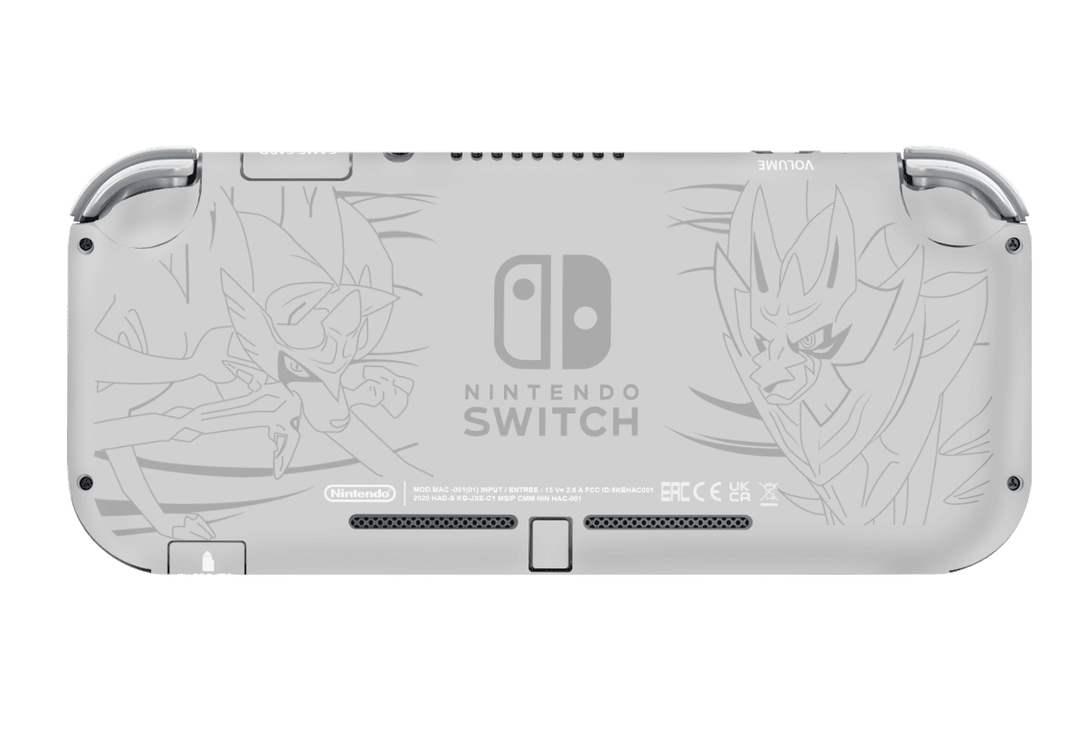 Pokemon Zacian & Zamazenta Skin Nintendo Switch Lite Xonebrand
