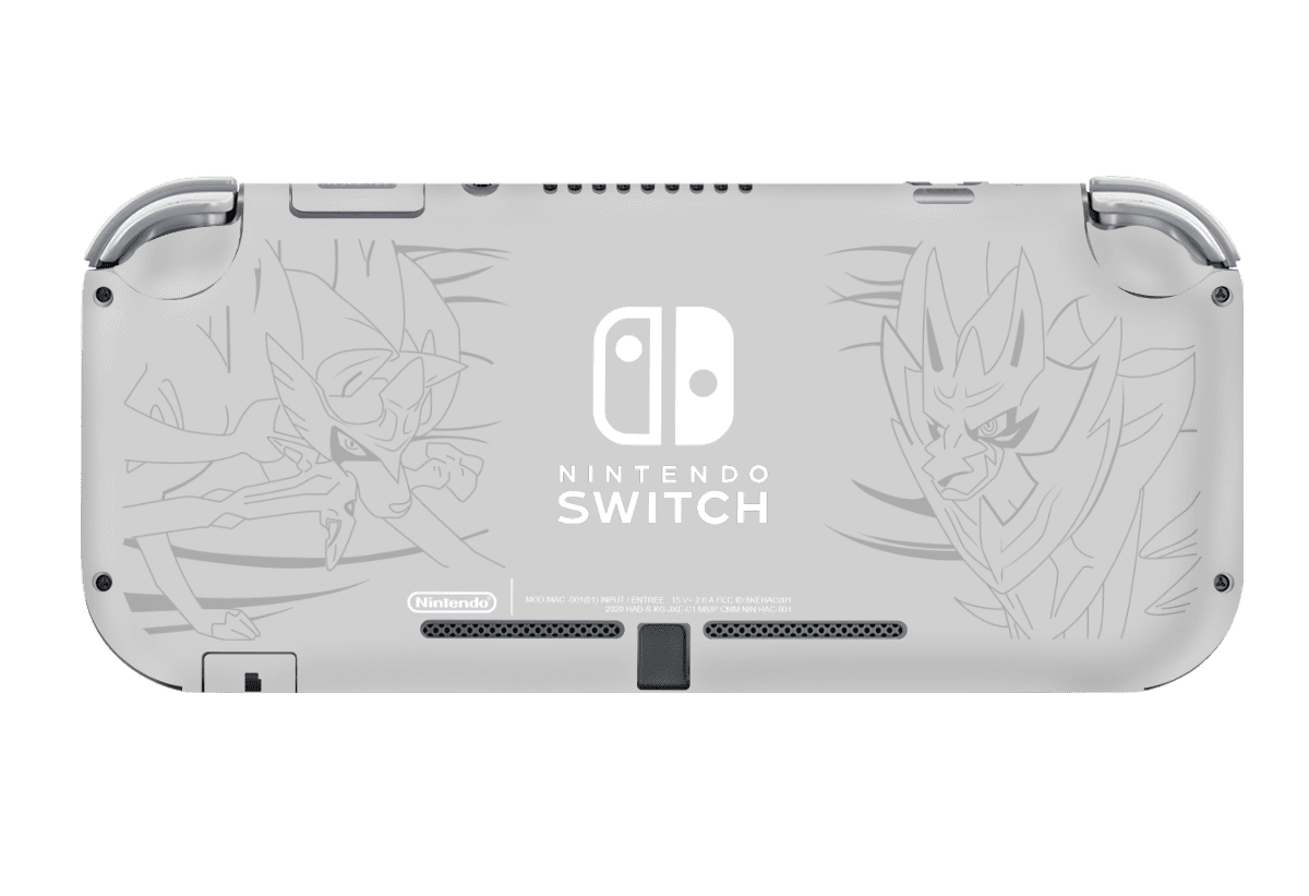 Pokemon Zacian &amp; Zamazenta Skin Nintendo Switch Lite