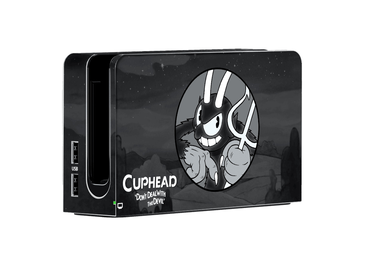 Chuphead Evil Skin Nintendo Switch OLED (2021) Xonebrand