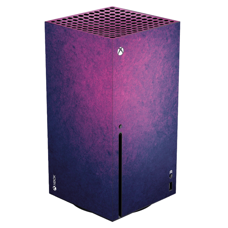 Purple Xbox Series X Skin Xonebrand