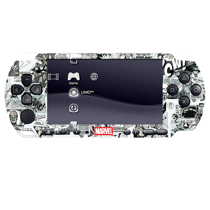 Marvel Spiderman PSP portátil para juegos Bundle Skin