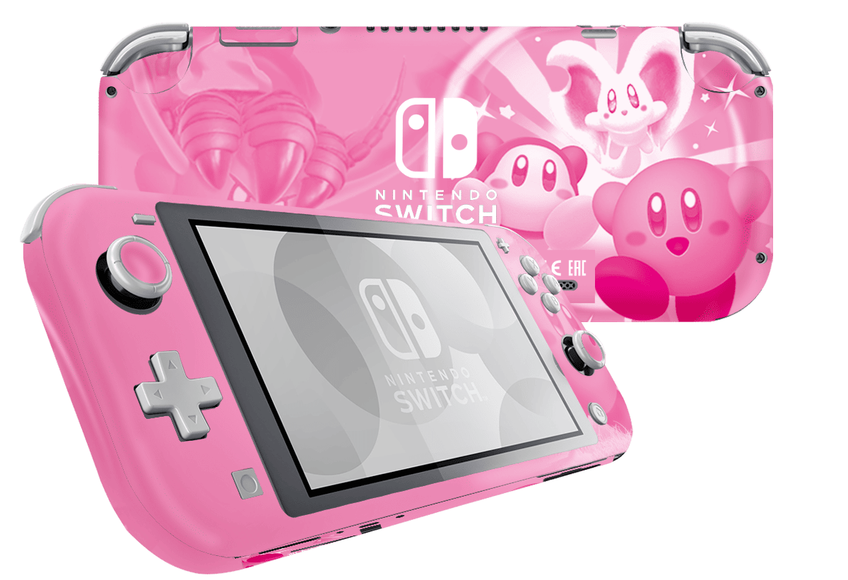 Kirby Skin Nintendo Switch Lite