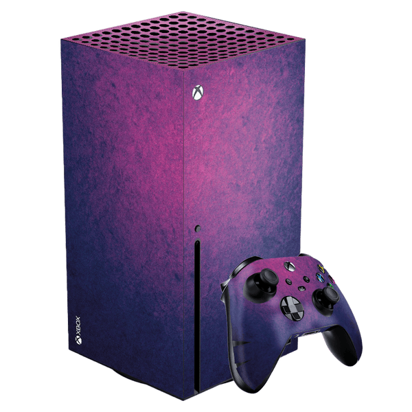 Purple Xbox Series X Skin Xonebrand