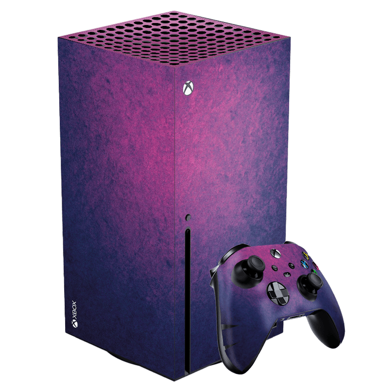 Purple Xbox Series X Skin Xonebrand